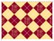 Sykel Enterprises-Florida State University Fleece Fabric-FSU Seminoles Argyle Fleece Blanket Fabric-Sold by the yard